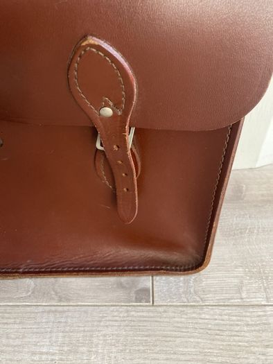 Leather case Bag Brown Leather Document Case vintage Original