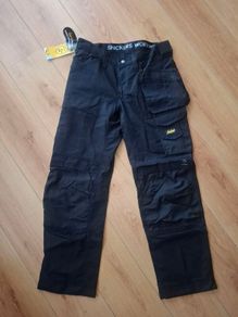 Snickers Workwear 3214 Craftsmen Holster Pockets Trousers, Canvas+
