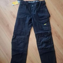 Snickers Workwear 3214 Craftsmen Holster Pockets Trousers, Canvas+