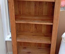 Solid Wood Bookcase with Storage Drawer Dublin 6