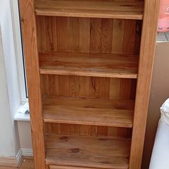 Solid Wood Bookcase with Storage Drawer Dublin 6