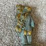 Vintage Brass Statuette Depicting The Birth Of Venus Image 6