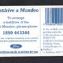1994 Ireland 20 unit Ford Mondeo being voted "Car of the Year 1994" (Schlumberger SC7) Call Card Used. Telecom Eireann card number 1073 Image 3