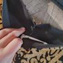 gold black skirt size m Image 3