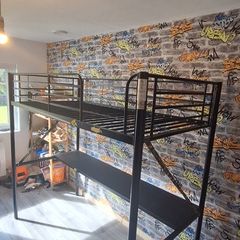Bunk bed desk