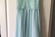 Beautiful Monsoon mint green sequin dress age 11