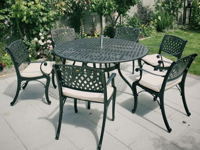 Garden table and chairs