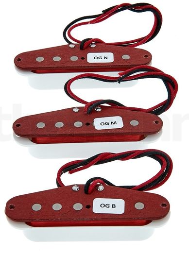 Bare Knuckle Boot Camp Old Guard Single Coil Stratocaster pickups Set neck middle bridge White electric guitar parts accessories