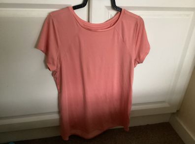 Peach M&S top size 14
