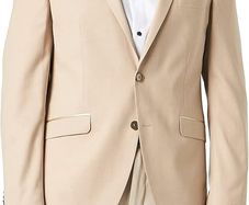 Daniel Hechter Men's Jacket/Blazer, NOS H-ECO SF, Gold, 56, 2XL