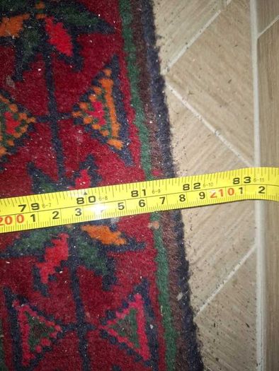 Unusual Mid Century Handmade Irish Rug