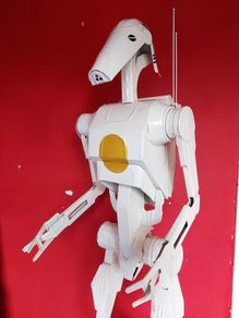 Life Size 5.5 foot Star Wars Battle Droid (One of a Kind)