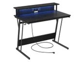 Gaming Desk with LED Lighting Office desk computer desk