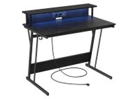 main image for ad Gaming Desk with LED Lighting Office desk computer desk