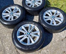 Genuine BMW X5 18" Alloy Wheels | Continental Run-Flats | TPMS | 5-6mm Tread