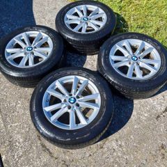 Genuine BMW X5 18" Alloy Wheels | Continental Run-Flats | TPMS | 5-6mm Tread