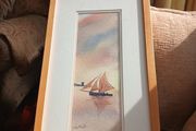 Sailing..Watercolour.