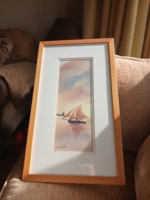 Sailing..Watercolour.