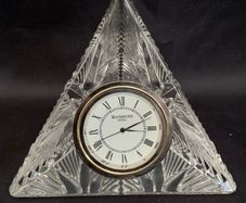Waterford Crystal star of hope clock