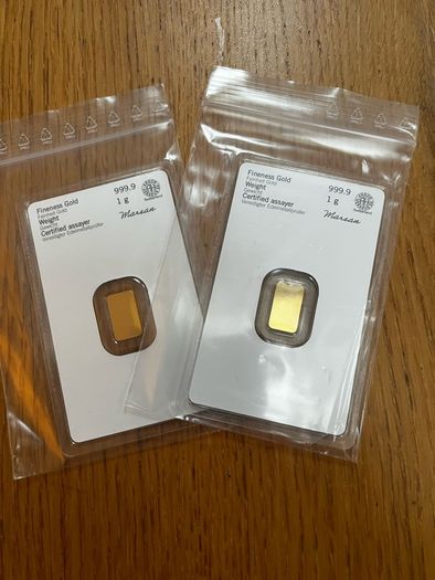 1 gram gold
