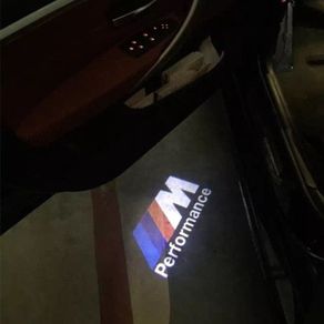 2X BMW M-Performance LED Car Door Logo Courtesy Laser Welcome Lights Projector Shadow Lamps