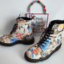 Dr Martens 1460 pascal oriental asia japanese stud 8 hole boots UK 5 EU 38 US 7 Image 5