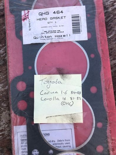 Head gasket for carina Corolla hiace