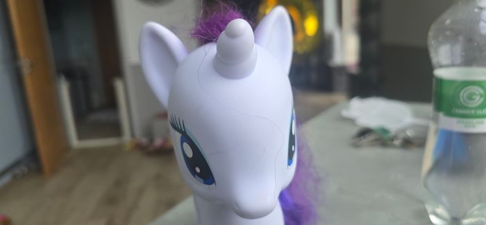 8 inch Rarity Styling Large knotty Hair Brushable 2013 HTF MLP G4 My Little Pony