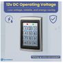 SecureMyDoor Proximity Digital Keypad for Door Entry System | with Both RFID Fobs and Pin Code Entry Image 7