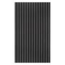 Acoustic Slat Wall Panel Charcoal 240x60cm Image 2