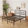 King Size Bed Frame with Curved Headboard Image 4