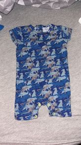 Dinosaur romper 6-9 months