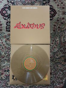 Bob marley: exodus LP Gold vinyl