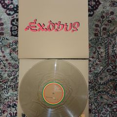 Bob marley: exodus LP Gold vinyl