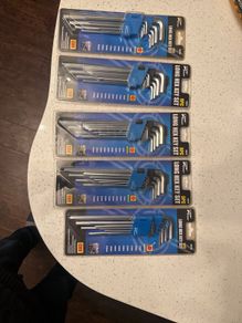Long hex key set
