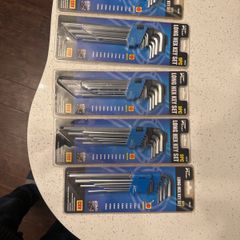 Long hex key set