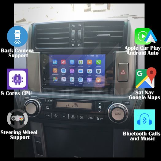 Carplay Toyota Land Cruiser Or Any Other Toyota Radio