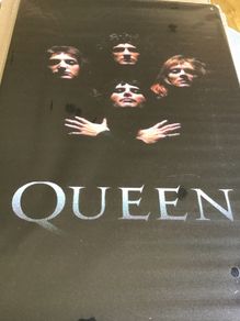 Queen Metal Wall Plaque