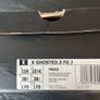 Girls pink Football shoes adidas X GHOSTED.3 FG Sz UK 10.5 EUC Image 5