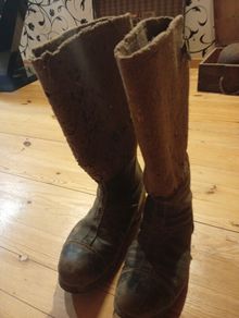 ww2 German felt winter boots