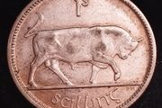 #709 - Ireland - 1928 - Shilling - Silver - KM.6