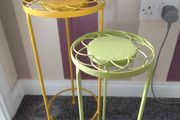 Steel Plant Stand Set of x2