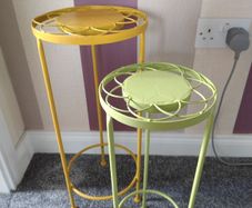 Steel Plant Stand Set of x2
