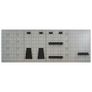 Wall-mounted Peg Boards 4 pcs 40x58 cm Steel Image 2