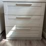Atlas 3 Drawer Dresser & Changing Unit - Nimbus White Image 3