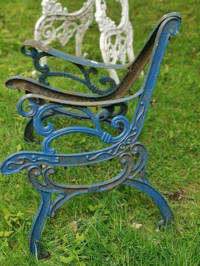 Heavy Cast Iron Garden Bench Ends