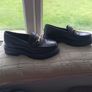 Dune black leather loafer Image 2