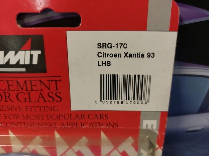 Citroen Xantia mirror glass