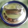 Vintage Colibri Cobalt Blue Ceramic Gas Table Lighter from Italy, Hand-Painted Greek Motif Cigarette Lighter, Home Decor, Perfect Gift Image 8