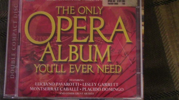 The Only Opera Album You'll Ever Need: 2 x CD